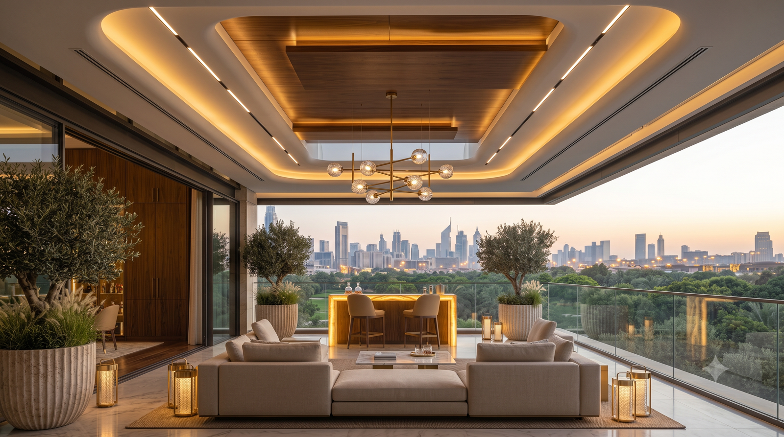 Luxury false ceiling